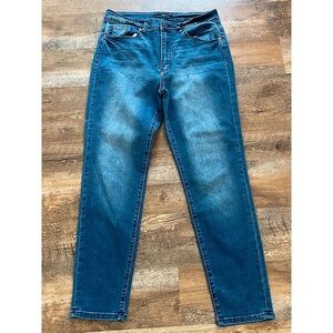 KanCan Women's Straight Leg Jeans - Blue